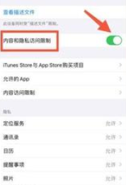 iphone允许app请求跟踪怎么打不开